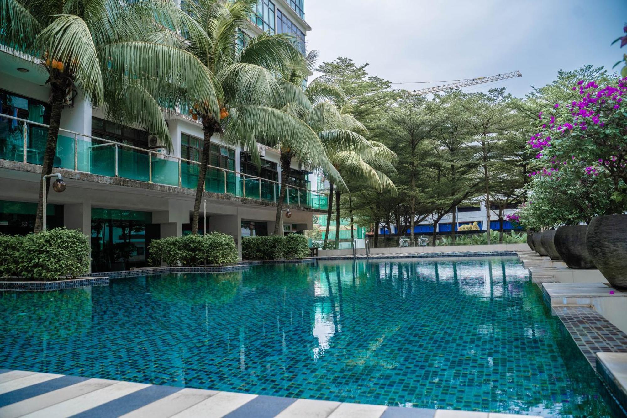 Mount Austin #Palazio C2 City View 3-4Pax #Mspro Johor Bahru Exteriör bild